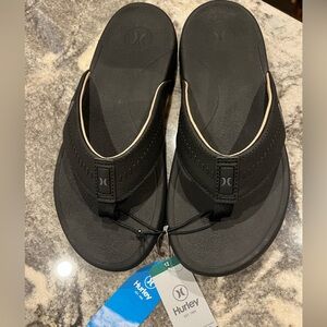 Men’s Hurley Black Flip Flops